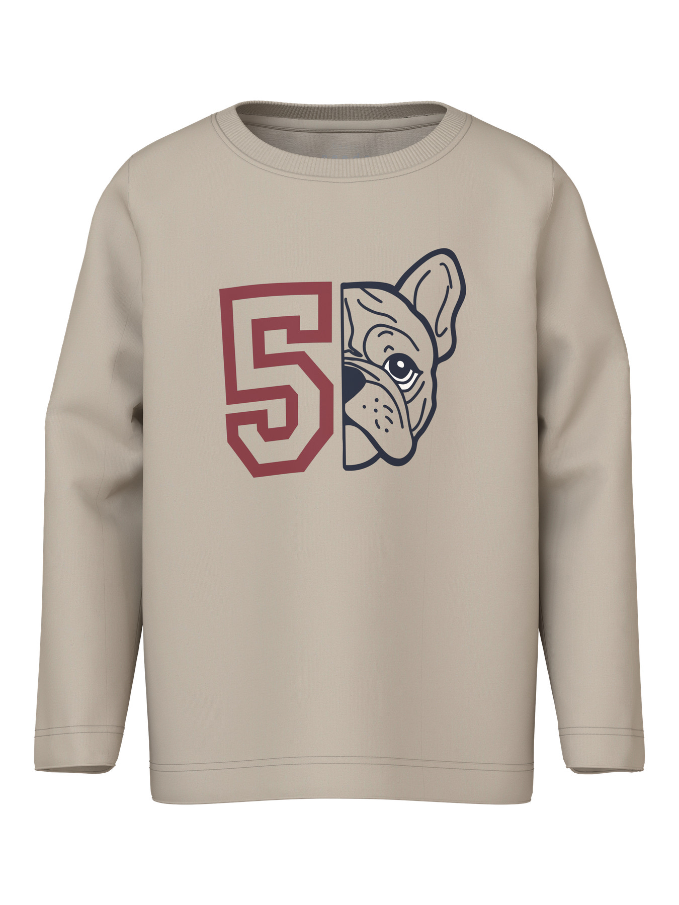 NAME IT Bluse Vux Island Fossil 5 Dog