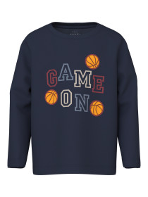NAME IT Bluse Vux Navy Blazer Game On