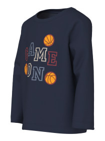 NAME IT Bluse Vux Navy Blazer Game On