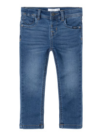 NAME IT Slim Sweat Jeans Silas Dark Blue Denim