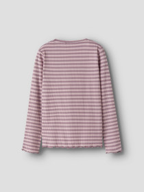 NAME IT Slim Bluse Vemma Toadstool Burnished Lilac