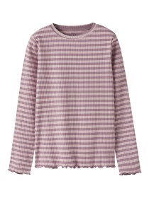 NAME IT Slim Bluse Vemma Toadstool Burnished Lilac