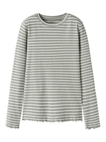 NAME IT Bluse Vemma Shadow Cloud Dancer