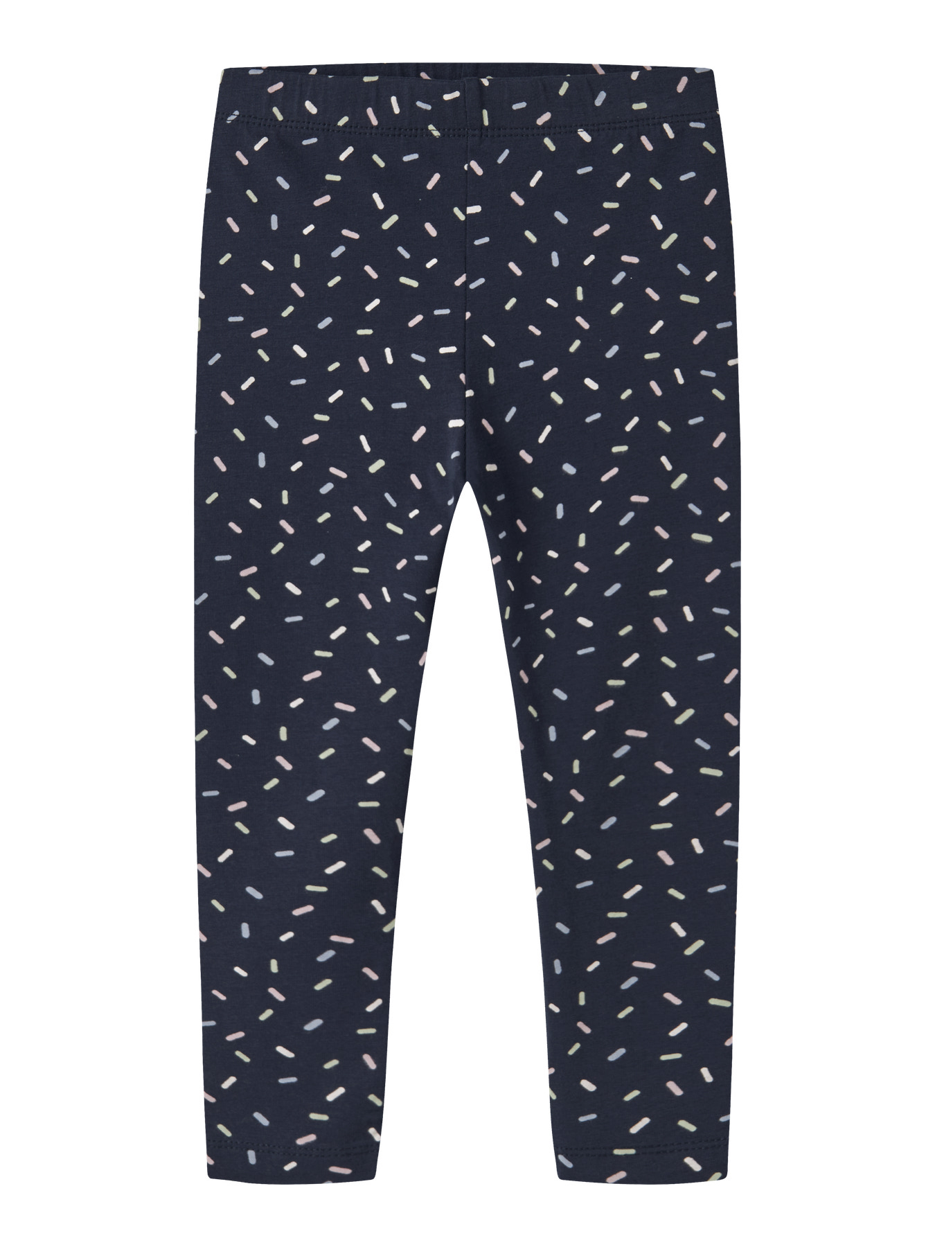 Name It Leggings - NmfVivian - Navy Blazer/Sprinkles