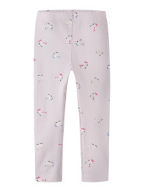 NAME IT Leggings Vivian Lavender Fog Unicorns