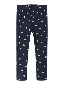 NAME IT Glitter Leggings Vivian Navy Blazer Blue Ice