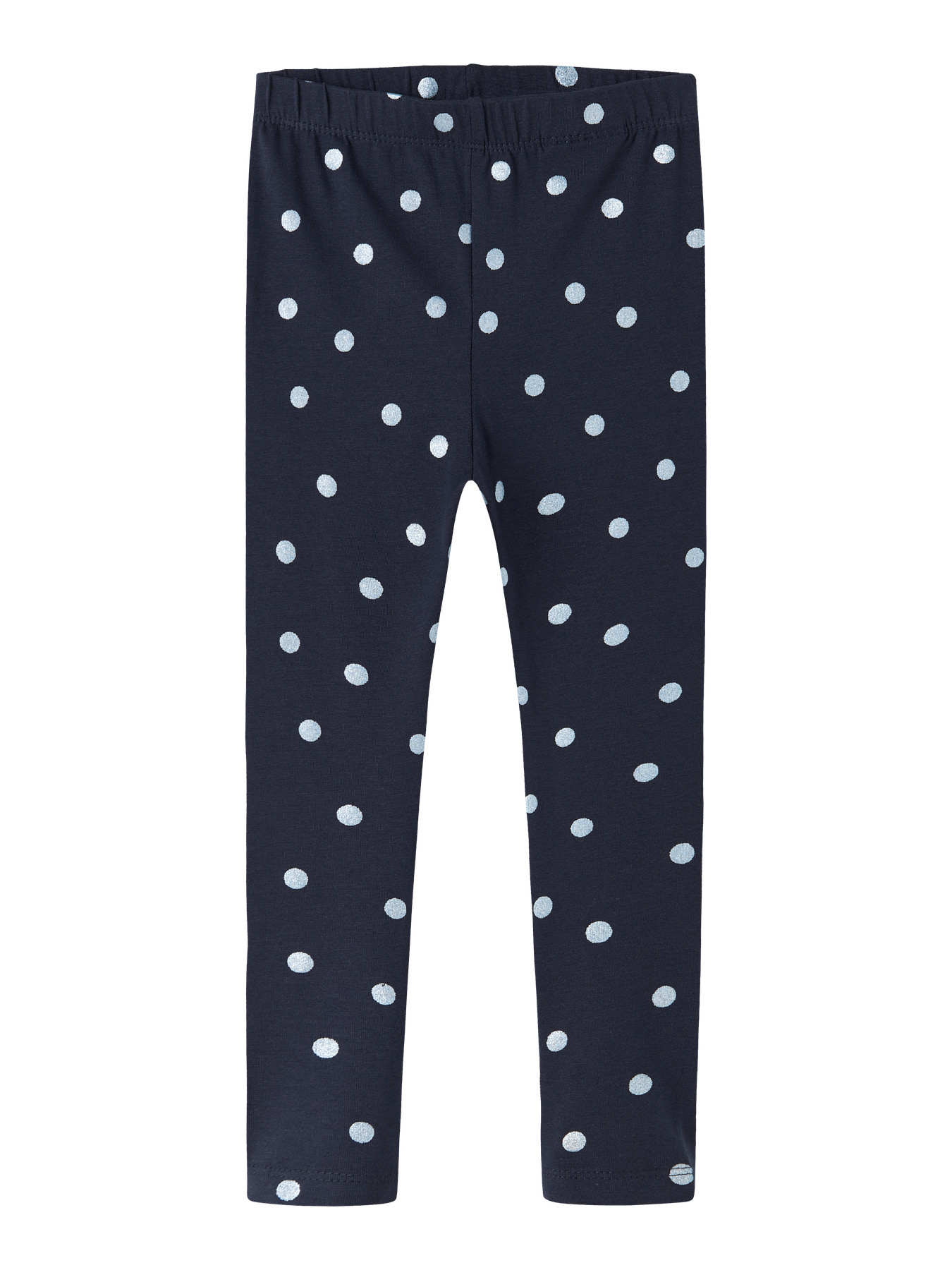 NAME IT Glitter Leggings Vivian Navy Blazer Blue Ice
