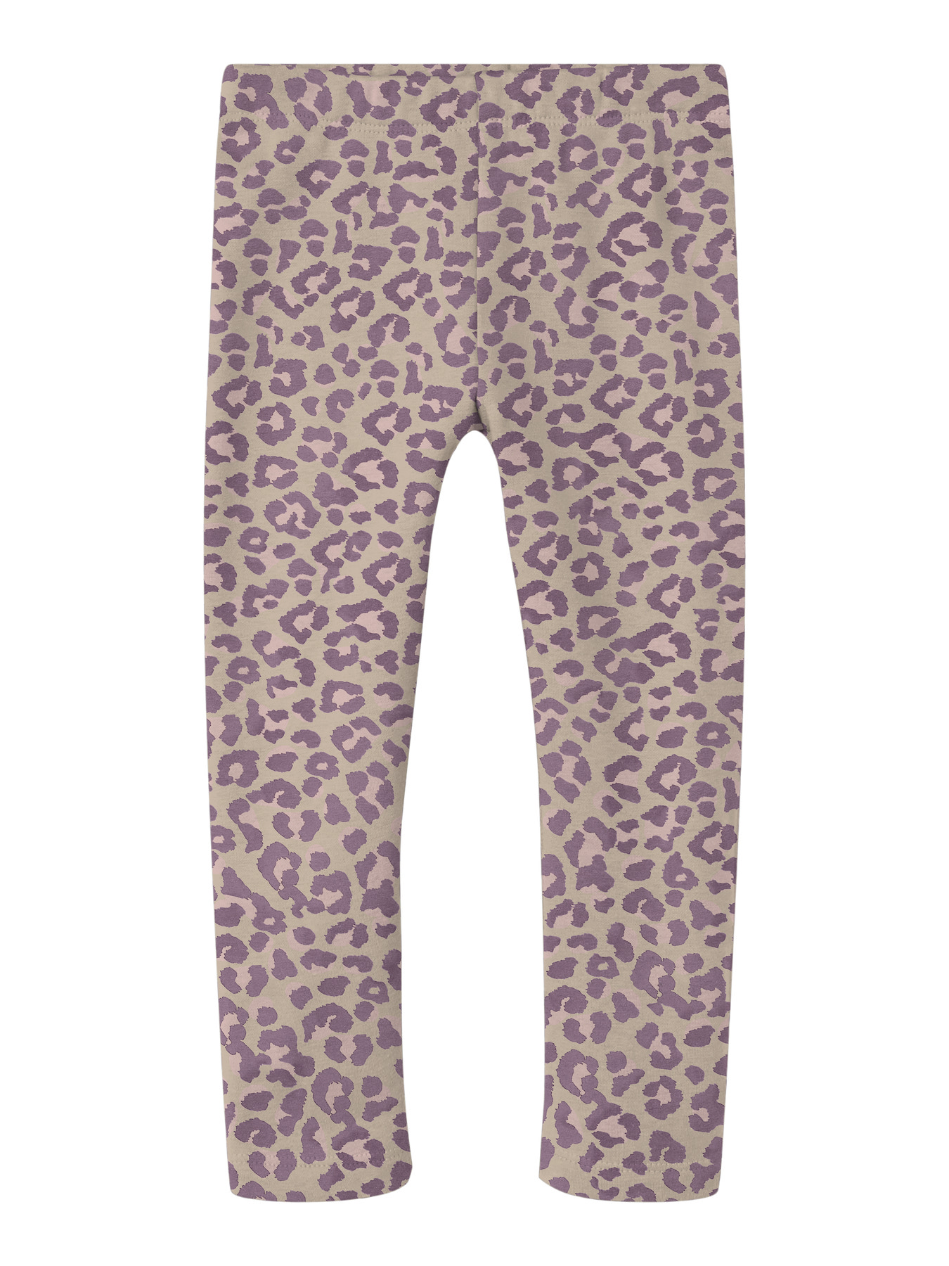 Name It Leggings m. Fleece - NmfDavina - Summer Sand/Leo