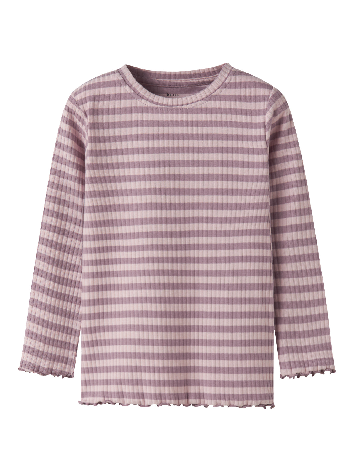 NAME IT Langærmet Bluse Vemma Toadstool Burnished Lilac