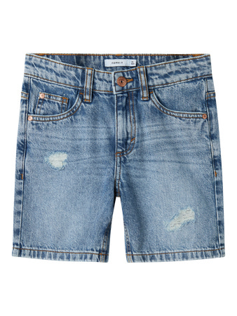 NAME IT Loose Shorts Silas Medium Blue