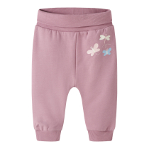 NAME IT Sweatpants Vrillie Lilas Butterflies