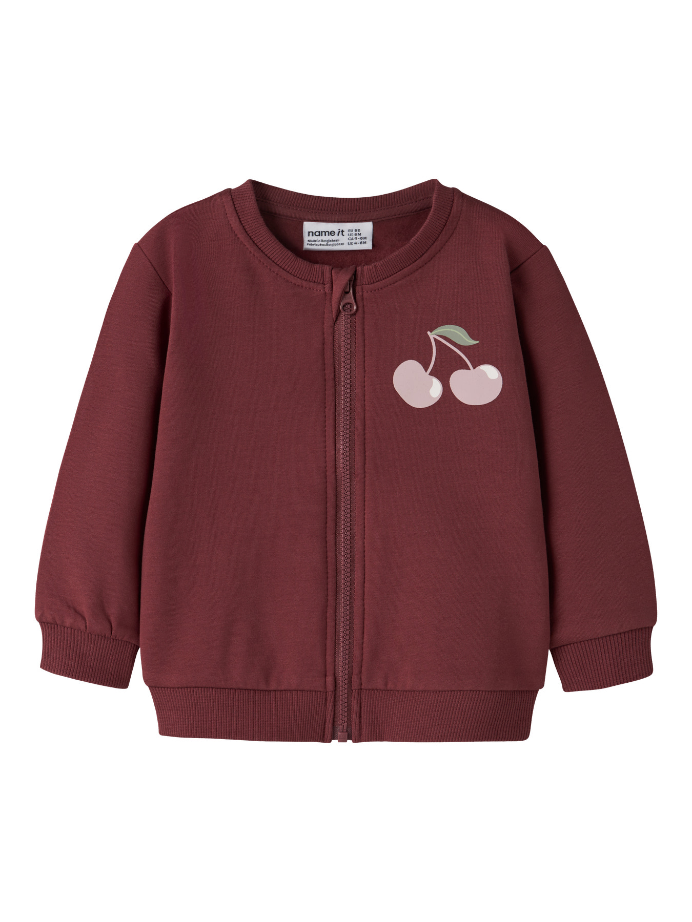 Name It Cardigan - NbfVrillie - Oxblood Red/Cherry