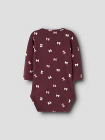 NAME IT Body Vandora Burgundy Bow