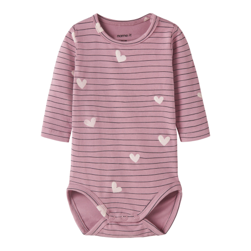 Name It Body l/æ - NbfVandora - Lilas/Hearts