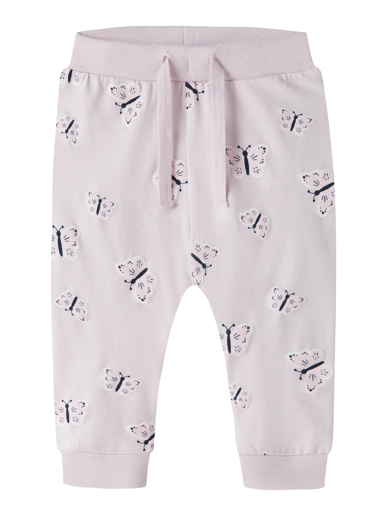 Name It Bukser - NbfVandora - Lavender Fog/Butterfly