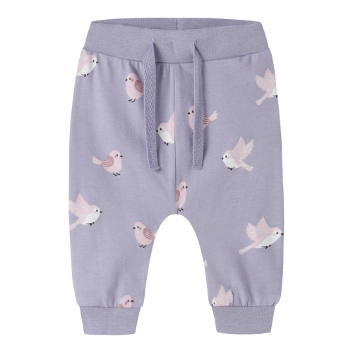 Name It Leggings - NbfVandora - Heirloom Lilac/Birds