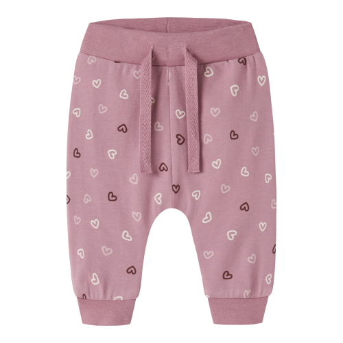 Name It Leggings -NbfVandora - Lilas/Hearts