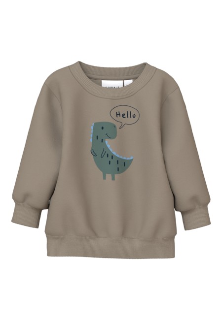 NAME IT Sweatshirt Vonne Weathered Teak