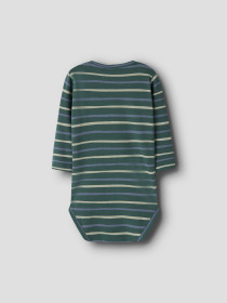 NAME IT Brody Vroels Bistro Green Stripes