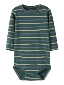 NAME IT Brody Vroels Bistro Green Stripes