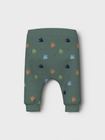 NAME IT Bukser Vroel- Dark Forest Dino Footprints