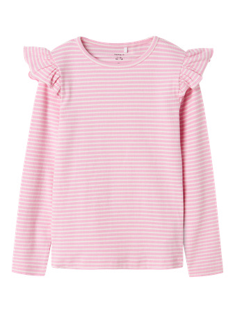 NAME IT Langærmet Bluse Tesilla Bonbon Jet Stream