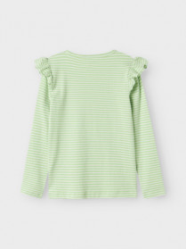 NAME IT Langærmet Bluse Tesilla Arcadian Green Jet Stream