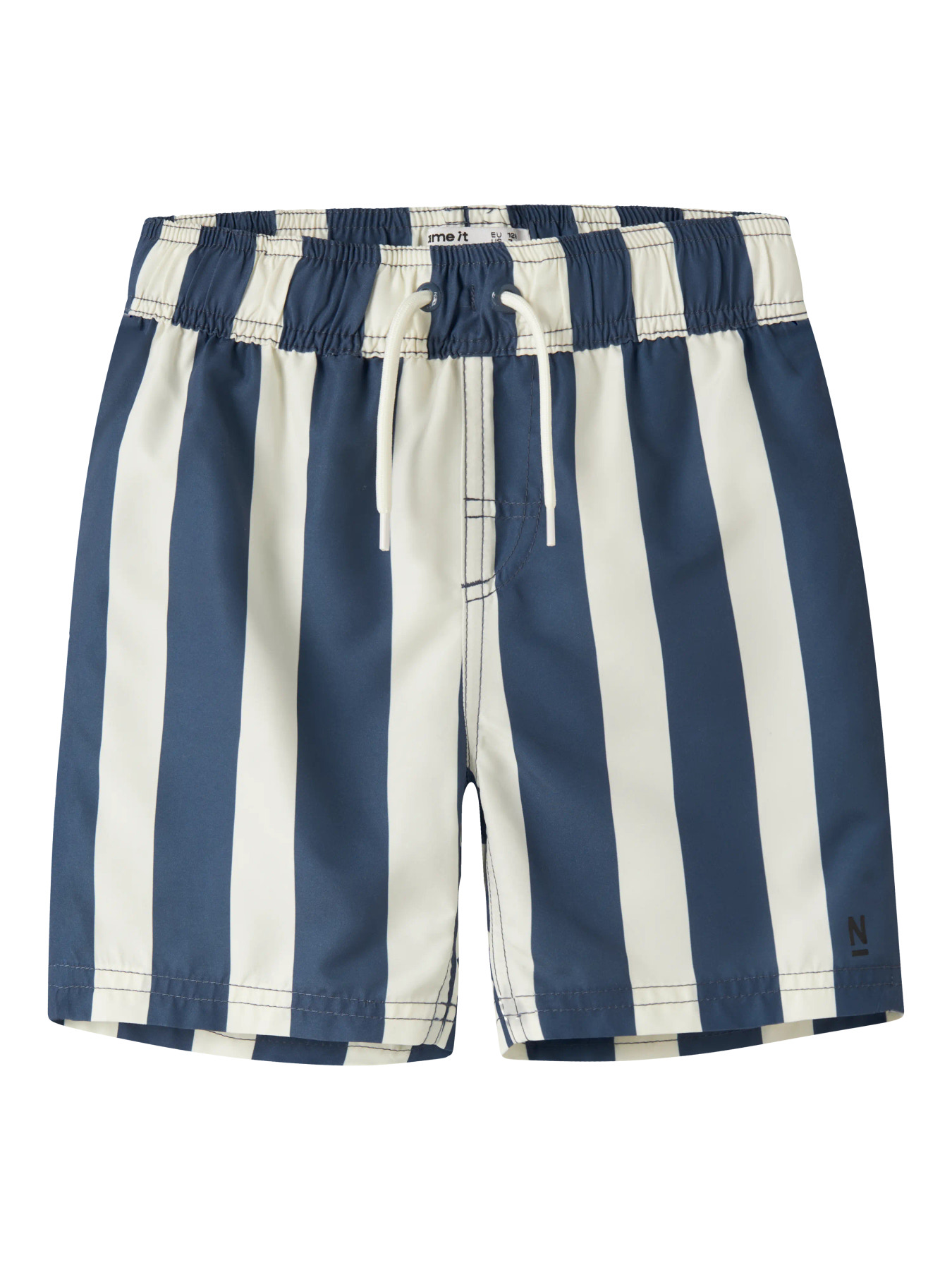 Name It Badeshorts Vintage Indigo Med Striber - Str. 8y 128cm