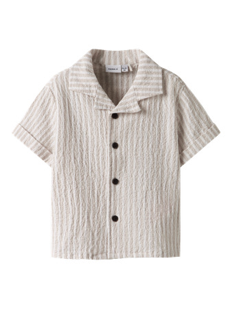 NAME IT Kortærmet Skjorte Fedenis Pure Cashmere