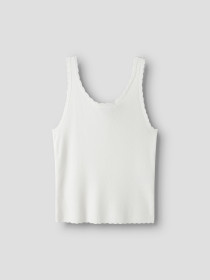 NAME IT Strik Strop Top Filisa Cloud Dancer