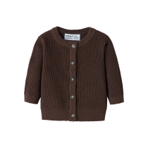 NAME IT Strik Cardigan Hubba French Roast