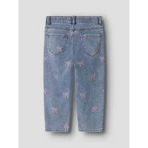 NAME IT Mom Shaped Jeans Bella Medium Blue Denim