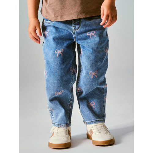 Name it Jeans - NmfBella - Medium Blue Denim/BOW