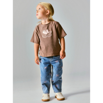 NAME IT Mom Shaped Jeans Bella Medium Blue Denim