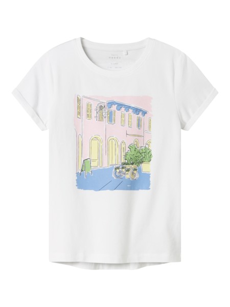 NAME IT T-shirt Vix Bright White