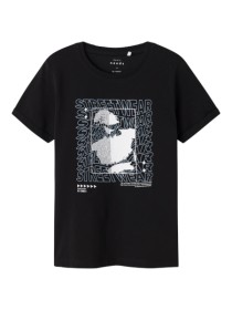 NAME IT T-shirt Vux Black
