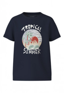NAME IT T-shirt Vux Navy Blazer Tropical Summer