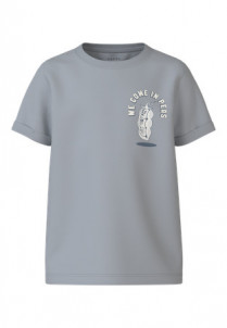 NAME IT T-shirt Vux Pearl Blue Peas