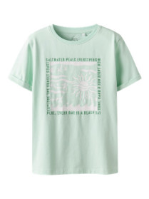 NAME IT T-shirt Vux Honeydew Square Beach
