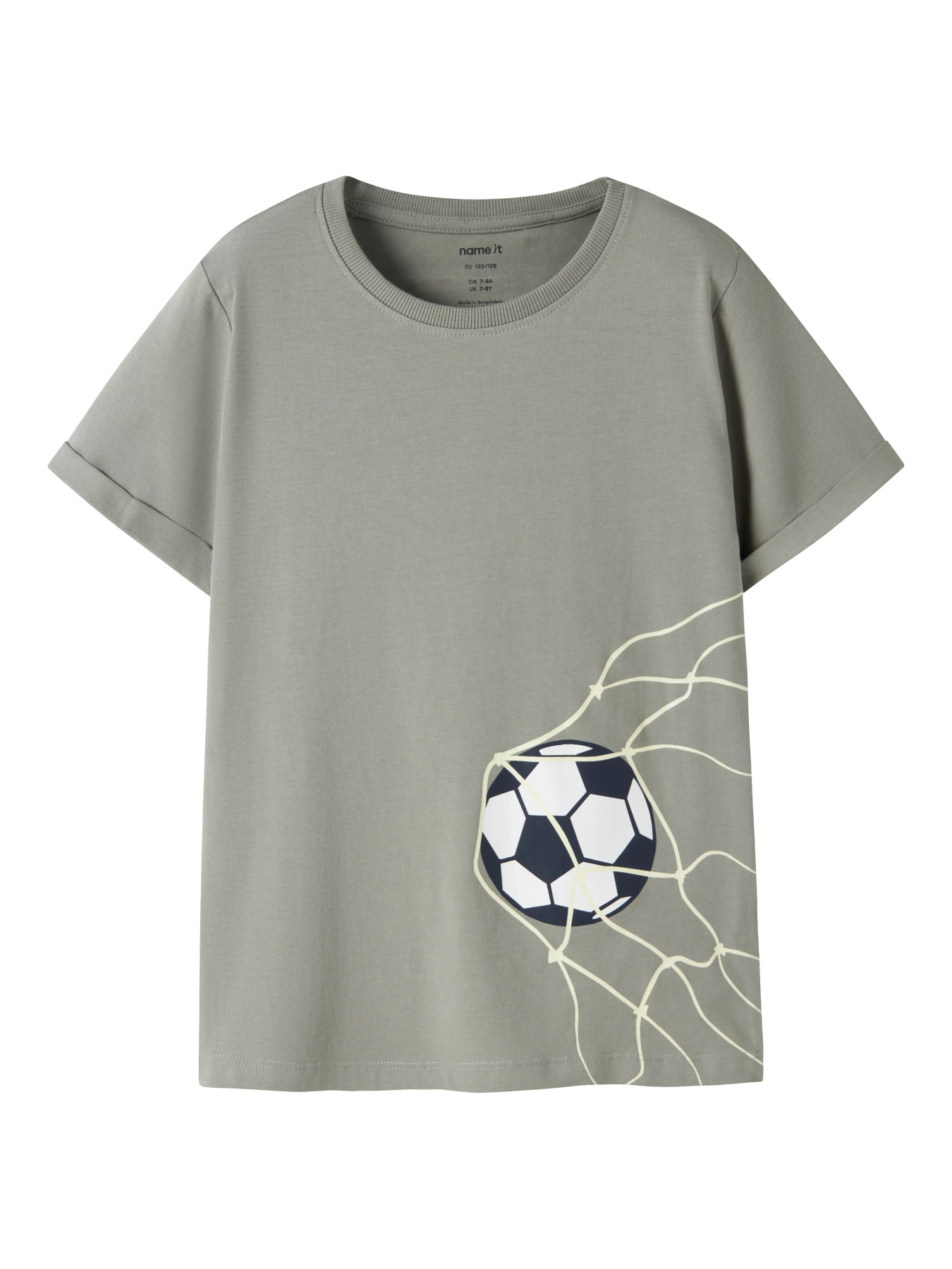 Name It T-shirt - NkmVux - Shadow/Football
