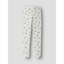  NAME IT Leggings Vivian Pale Aqua Small Butterflies
