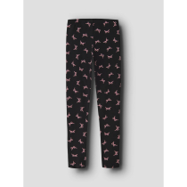 NAME IT Leggings Vivian Black Small Bows