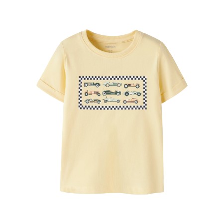 Name It T-shirt - NmmVux - Double Cream/Off Road