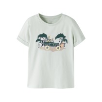 NAME IT T-shirt Vux Pale Aqua Drive