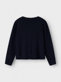 NAME IT Kort Strik Cardigan Valma Navy Blazer