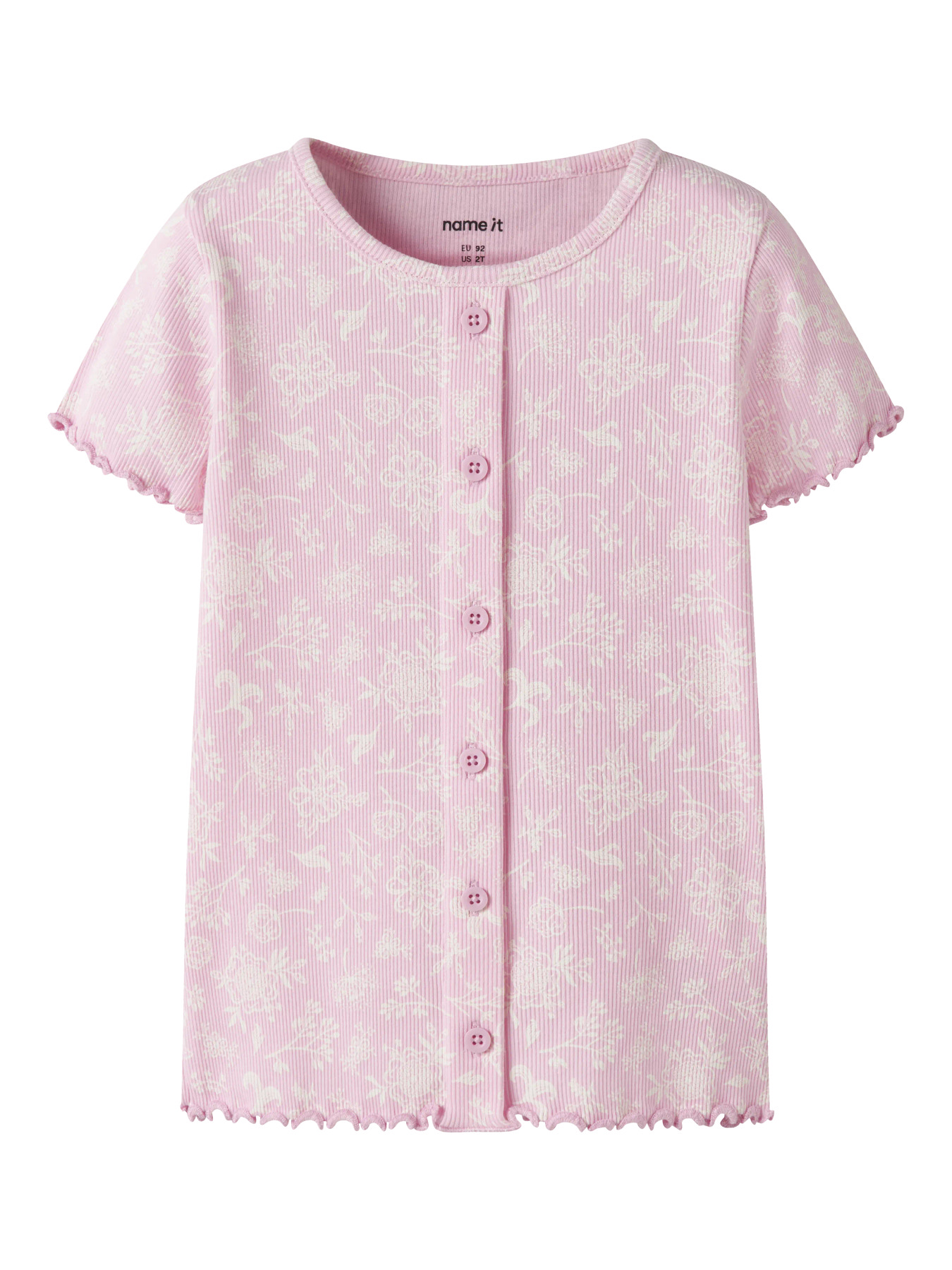 Name It T-shirt - Rib - NmfVemia - Pirouette/Spring Florals