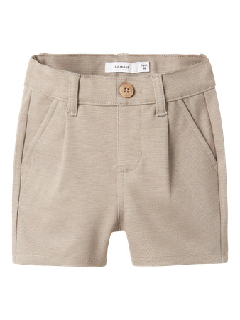 NAME IT Comfort Chino Shorts Weathered Teak