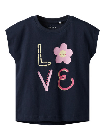 Name It Violet Top Love - Navy Blazer