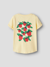 NAME IT T-shirt Vix Double Cream Strawberry