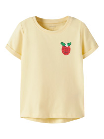 NAME IT T-shirt Vix Double Cream Strawberry